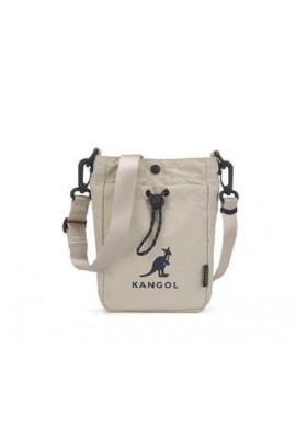 Kangol x Smiley Mini Cross Bag- Light Beige 8011